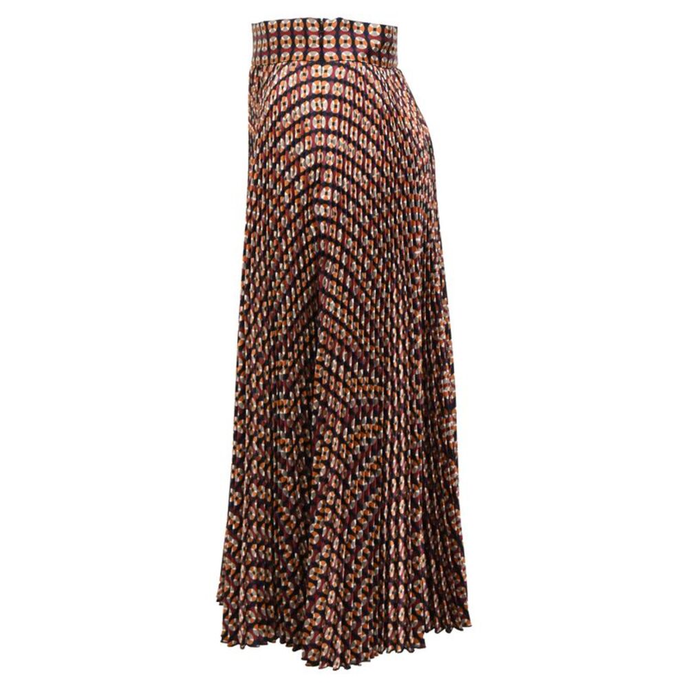 Mulberry Printed Midi Skirt in Multicolor Polyester - Picture 2 of 4